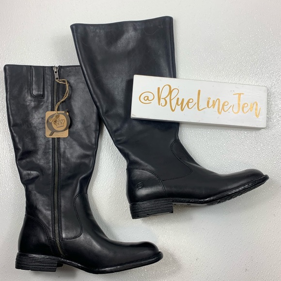 born riding boots wide calf